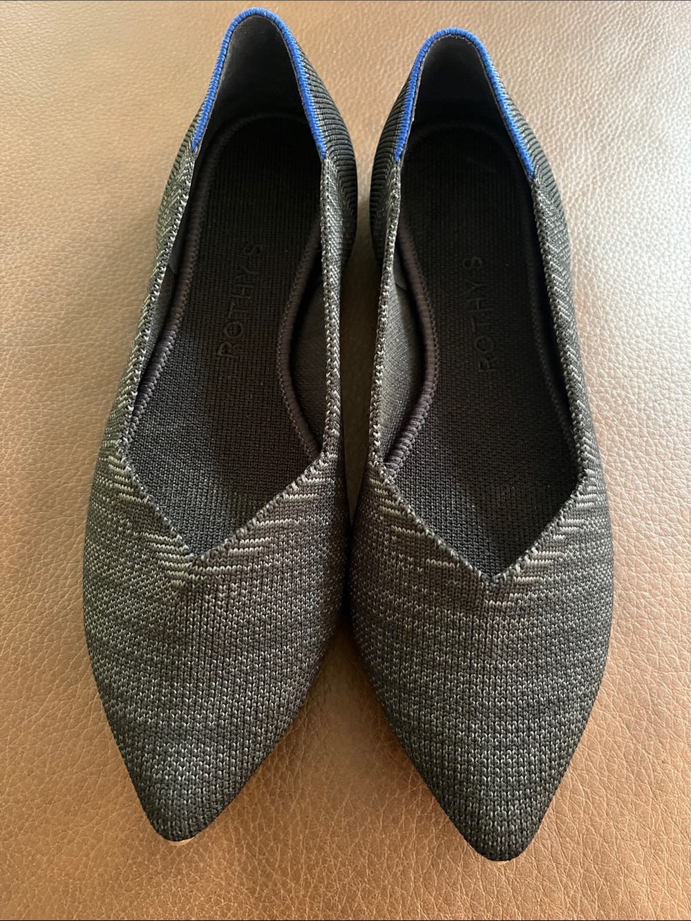 Rothy’s pointed toe ballerina flats 7